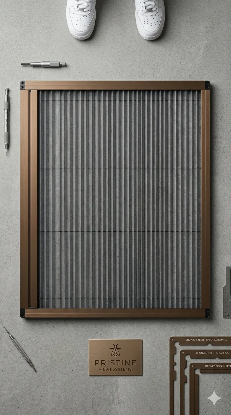 Cadre blanc fixe — fenêtre standard